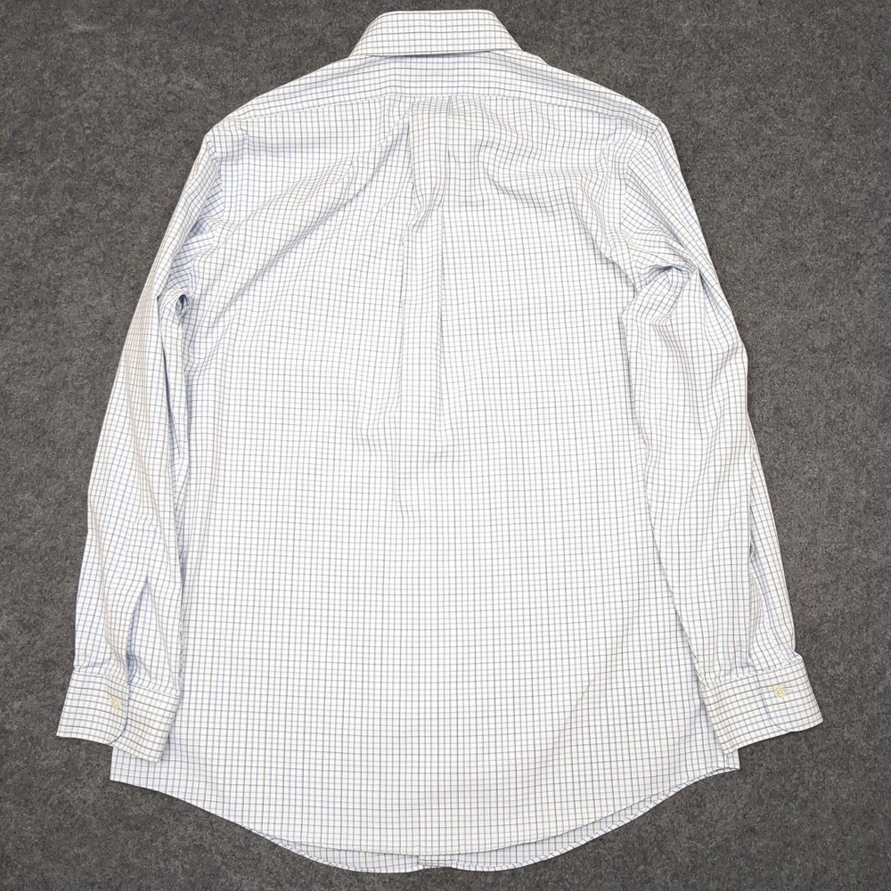 Brooks Brothers Regent Fit Men's Dress Shirt Size 16-33 Blue Plaid Non‎ Iron - Picture 5 of 9